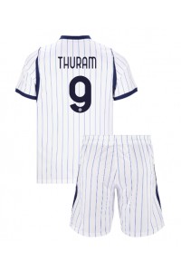 Inter Milan Marcus Thuram #9 Jalkapallovaatteet Lasten Vieraspeliasu 2026-27 Lyhythihainen (+ Lyhyet housut)